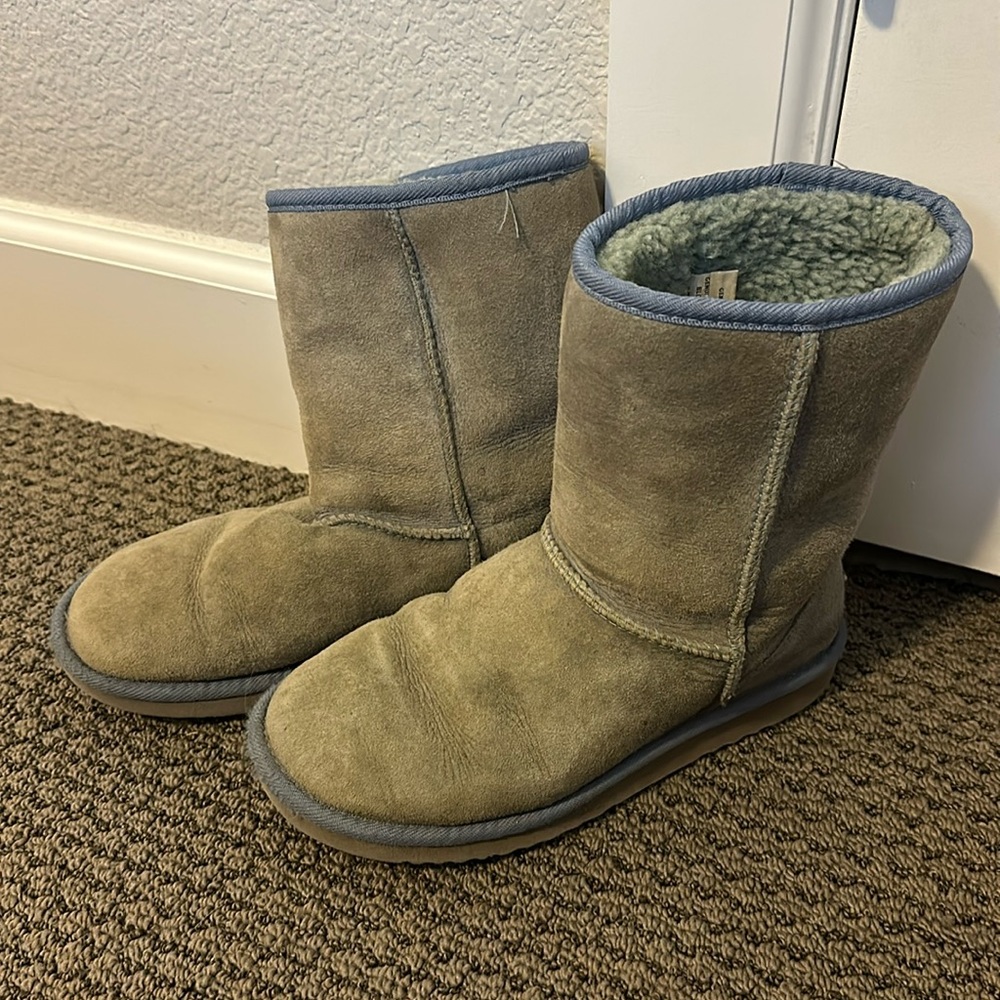 Light blue Ugg boots